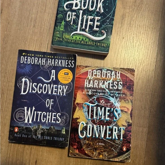 A Discovery of Witches and Time's Convert Book Set - Picture 1 of 2